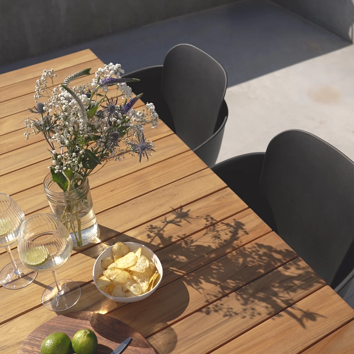 Patio Dining Table - 210x90 - Billede 6