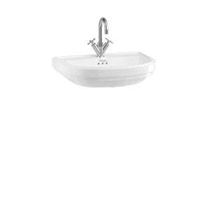 Vask Burlington Riviera 65 cm afrundet inkl. søjle