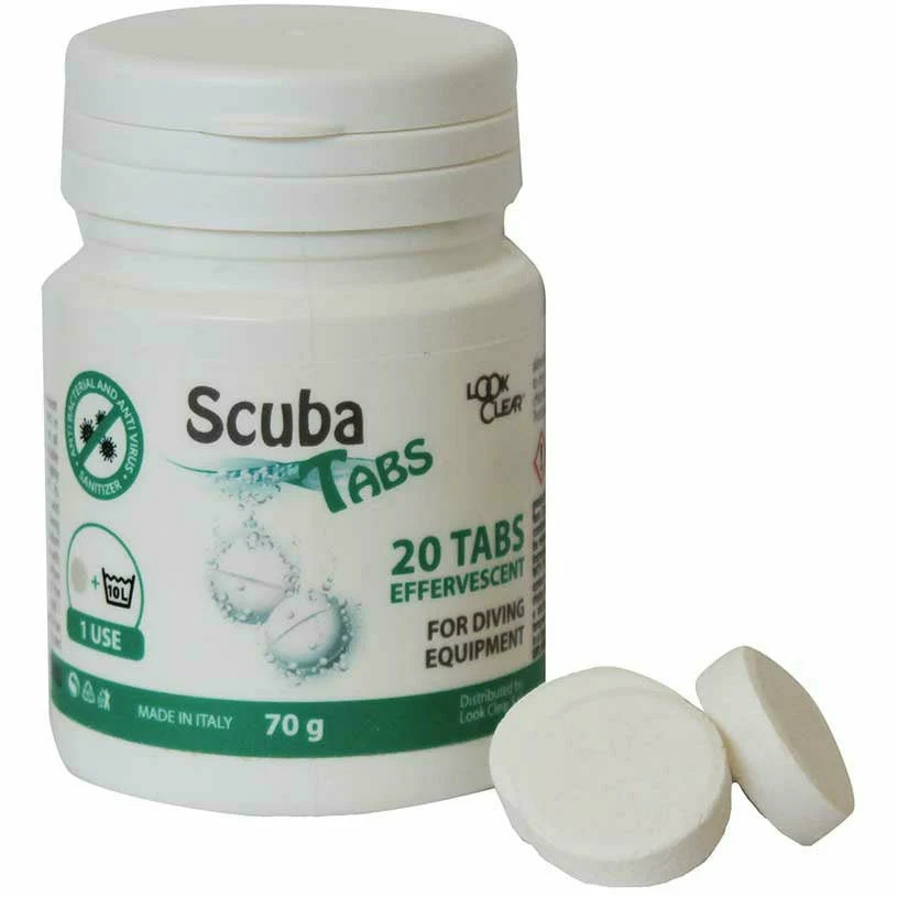 Look Clear Scuba Tabs desinficering - Billede 2