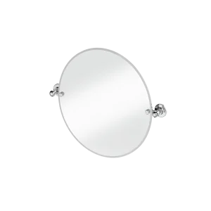 Burlington spegel rund 50 cm med väggfästen